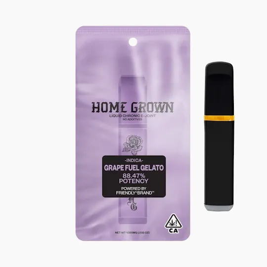 Home Grown - Home Grown | Grape Fuel Gelato | Cured Resin AIO Disposable | 1g - 1