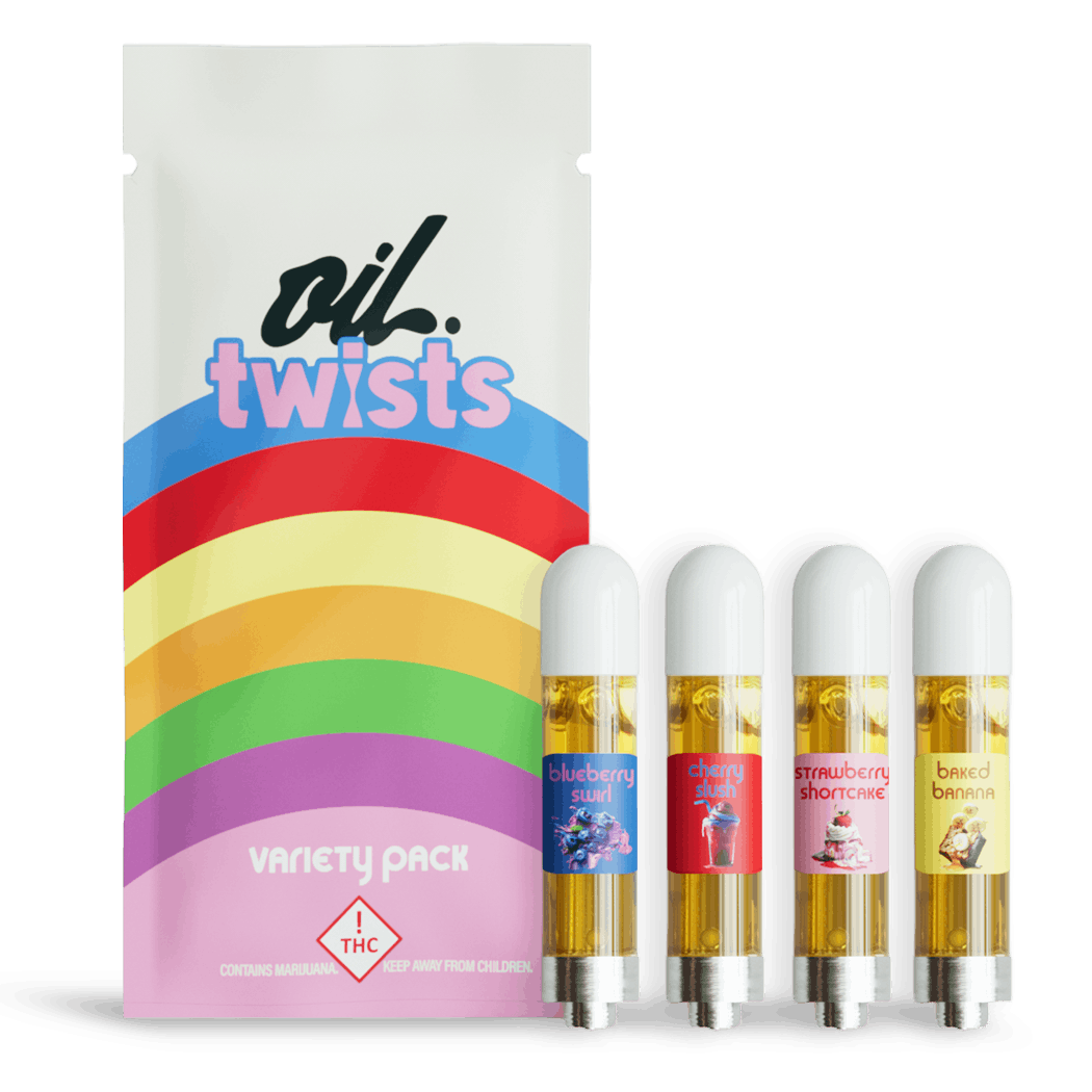 Craft Concentrates - 4 Flavor Variety Pack #2 - 4x 'Twist' Carts (4000mg) - by Oil® - 1