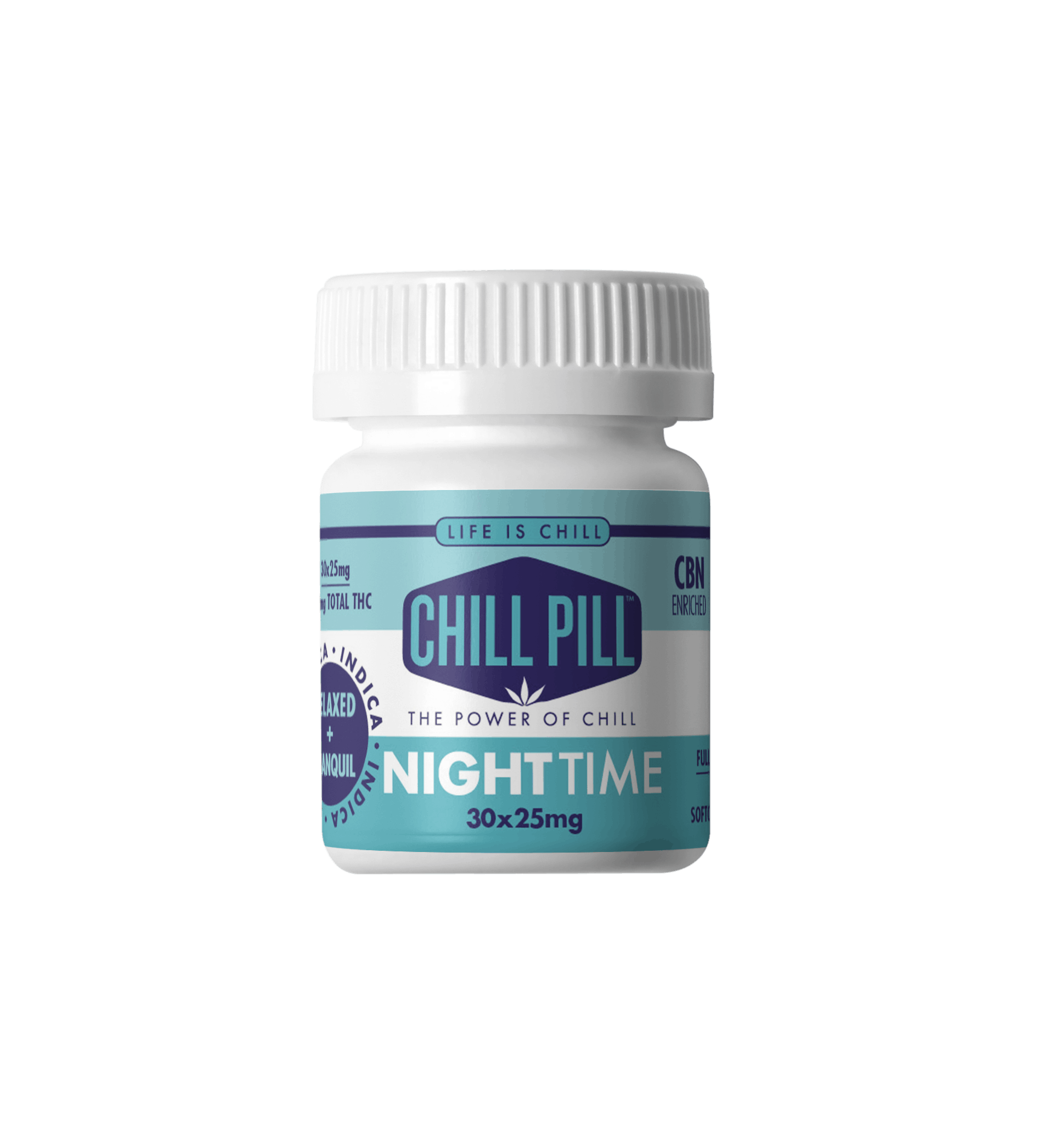 Life Is Chill - Chill Pill | Nighttime 30x25mg | 750mg - 1