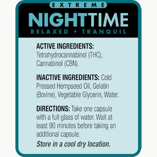 Life Is Chill - Chill Pill | Nighttime Extreme | 1000mg - 1