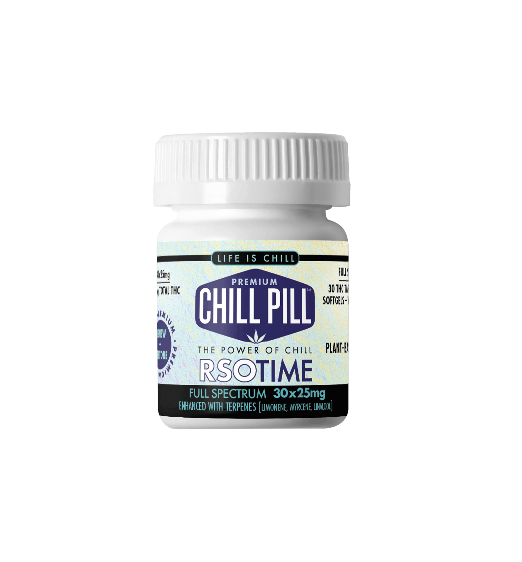 Life Is Chill - Chill Pill | RSO Time 30x25mg | 750mg - 1