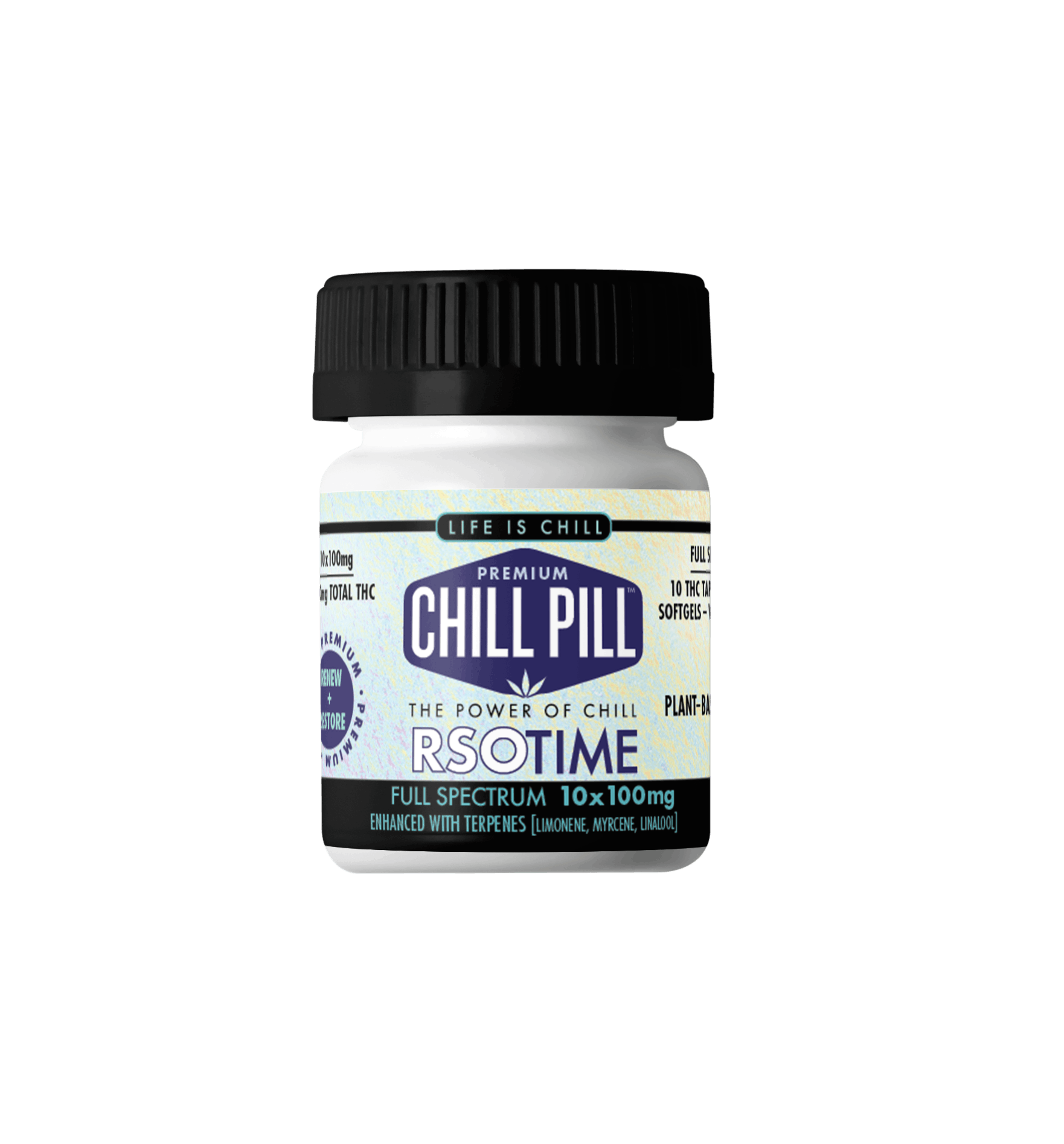 Life Is Chill - Chill Pill | RSO Time 10x100mg | 1000mg - 1