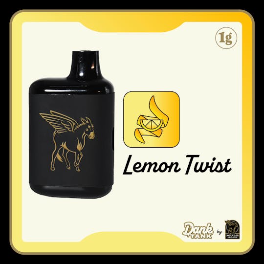 Mule Extracts - 1g Dank Tank - Lemon Twist (Hybrid) - NJ - 1