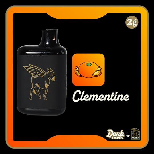 Mule Extracts - 2g Dank Tank Clementine (Sativa) - NJ - 1