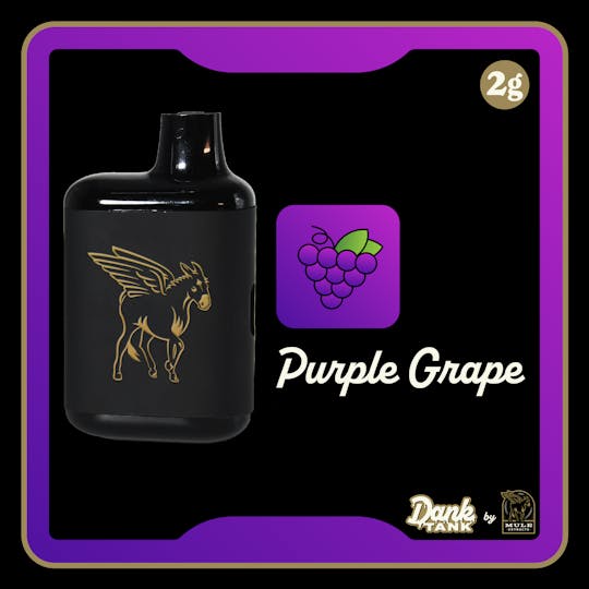 Mule Extracts - 2g Dank Tank - Purple Grape (Indica) - NJ - 1