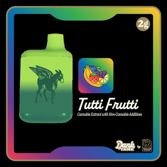 Mule Extracts - 2g Tutti Frutti Flavored Dank Tank - NJ - 1