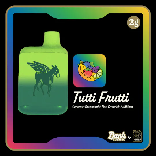 Mule Extracts - Mule Extracts | Tutti Frutti | Dank Tank Disposable | 2g - 1