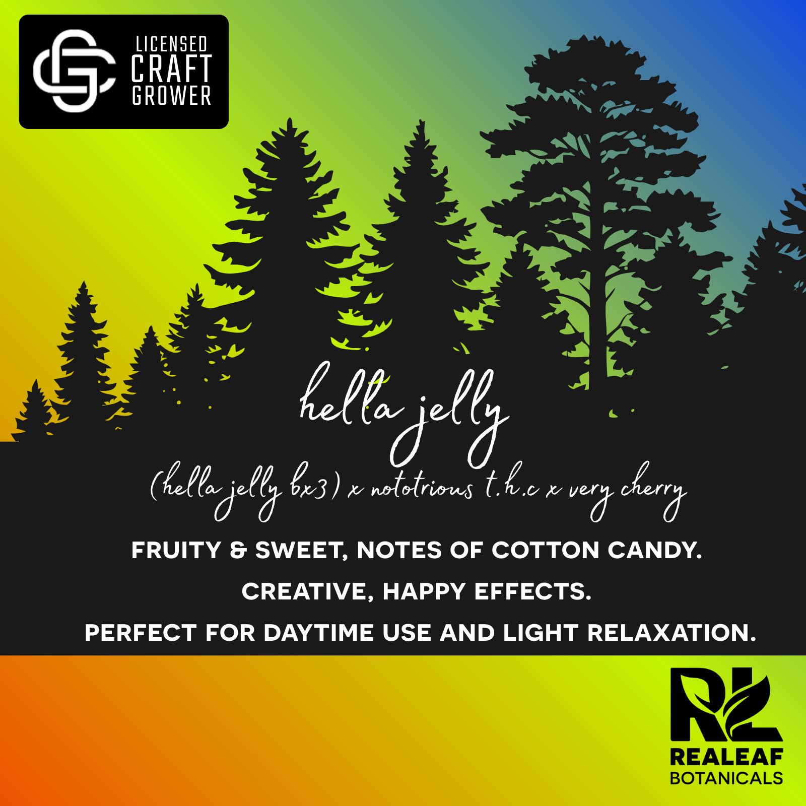 Realeaf Botanicals - Hella Jelly Foryst Flower 1g - 1