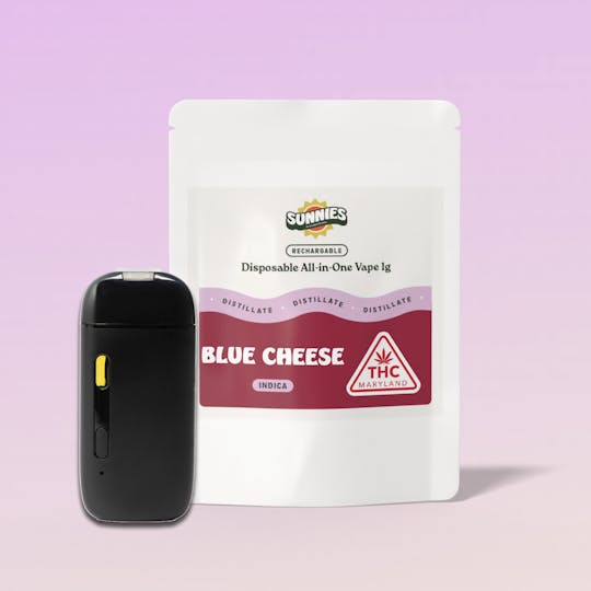 SunMed Growers - Blue Cheese Distillate Disposable Vape 1.0g - 1