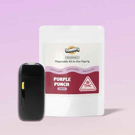SunMed Growers - Purple Punch Distillate Disposable Vape 1.0g - 1