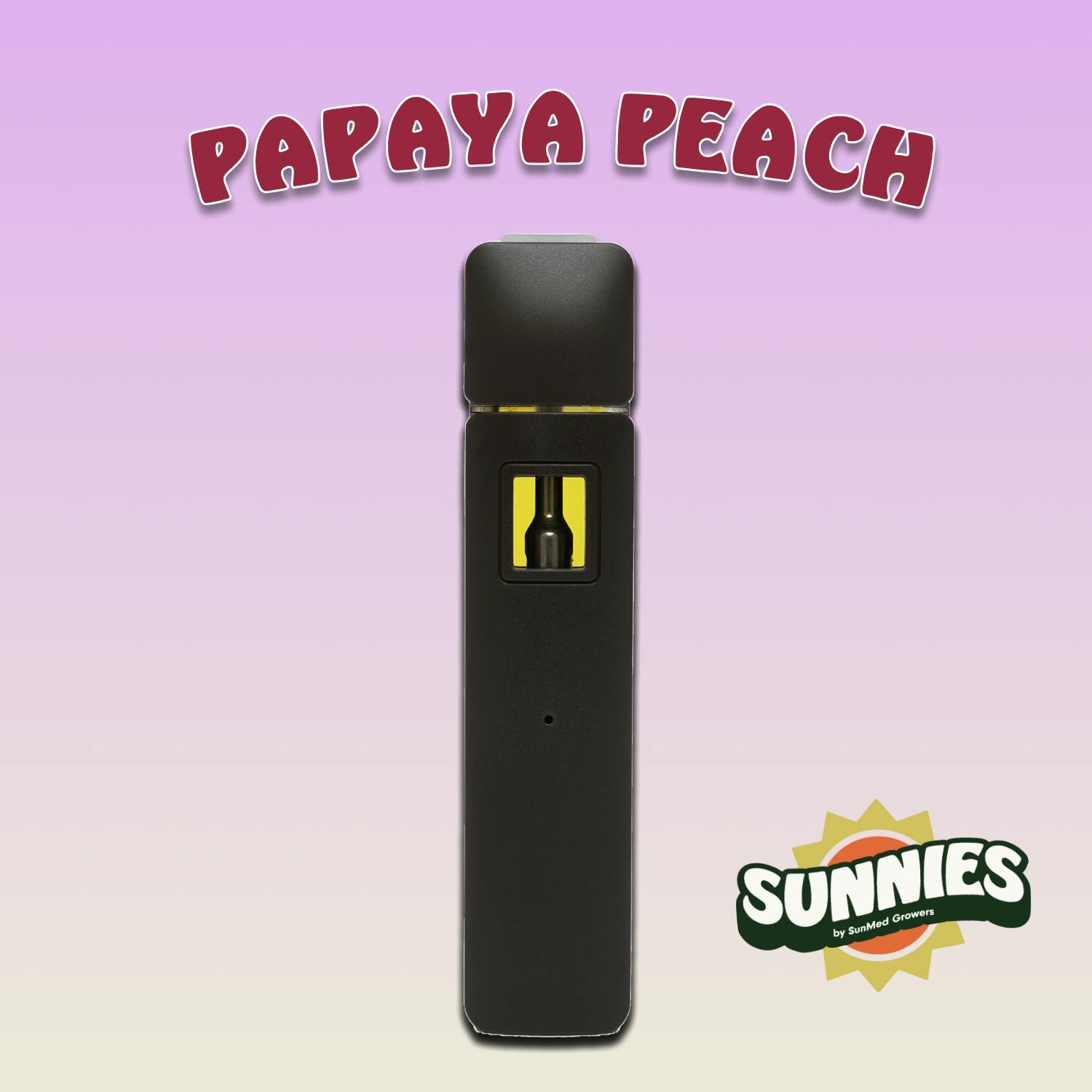 SunMed Growers - Papaya Peach Distillate Disposable Vape 2.0g - 1