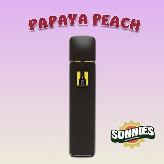 SunMed Growers - Papaya Peach Distillate Disposable Vape 2.0g - 1