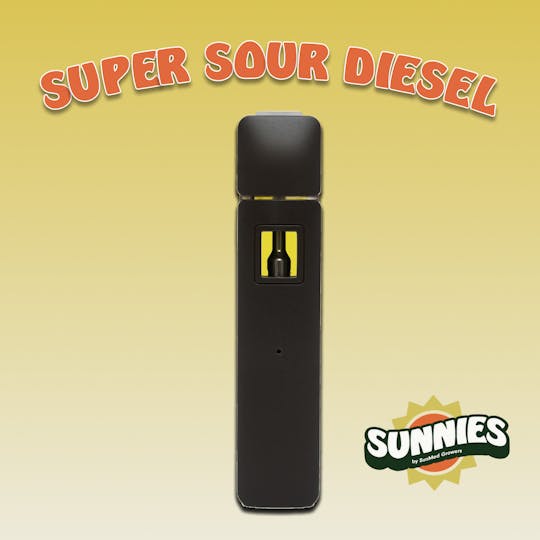 SunMed Growers - Super Sour Diesel Distillate Disposable Vape 2.0g - 1