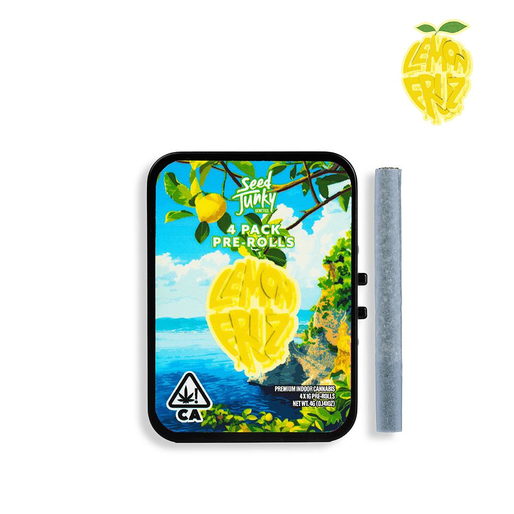 Seed Junky - Seed Junky | Lemon Fruz | Joints | 1g each | 4pk - 1