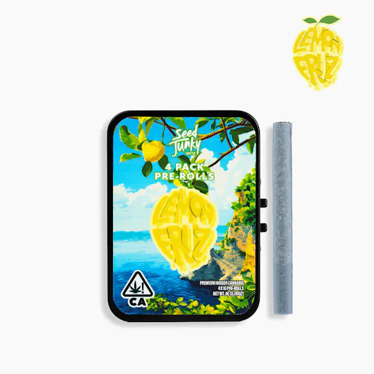 Seed Junky - Seed Junky | Lemon Fruz | Joints | 1g each | 4pk - 1
