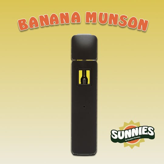SunMed Growers - Banana Munson Distillate Disposable Vape 2.0g - 1