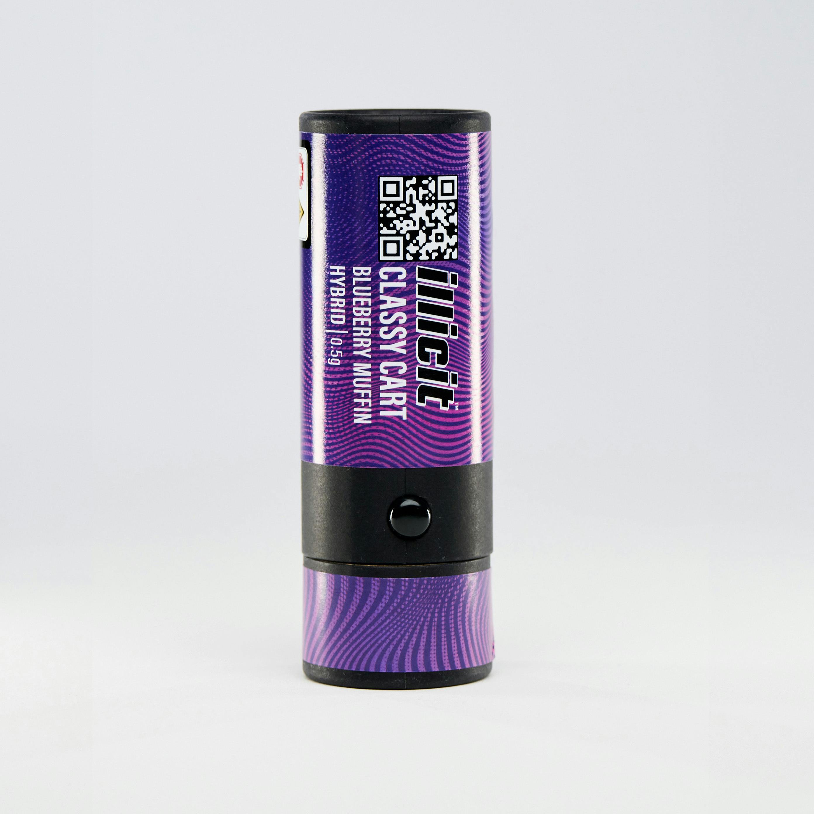 ILLICIT - Blueberry Muffin 0.5g Disposable Classy Cart - 1