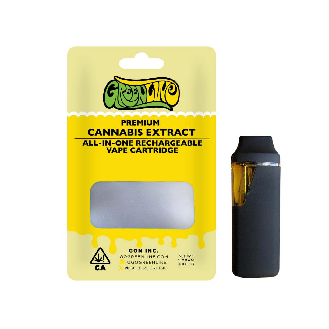 Greenline - Pineapple OG - AIO (All-In-One) Vape - Sativa Hybrid - 1g - 1