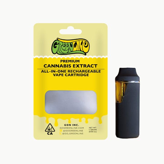 Greenline - Pineapple OG - AIO (All-In-One) Vape - Sativa Hybrid - 1g - 1