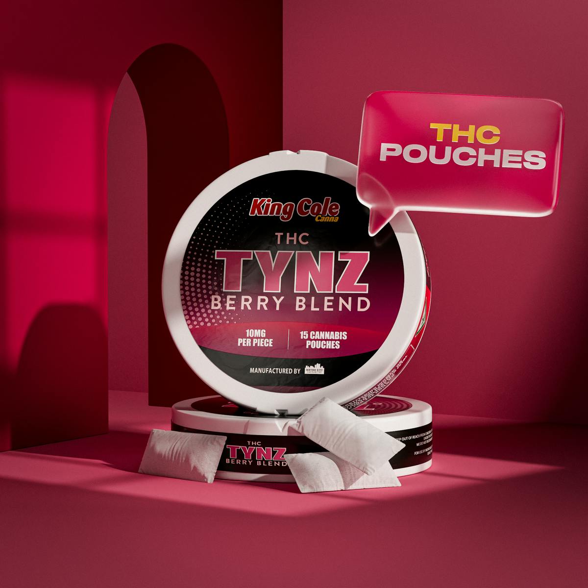King Cole - King Cole | Tynz | Berry Blend Pouches 15X10Mg - 1