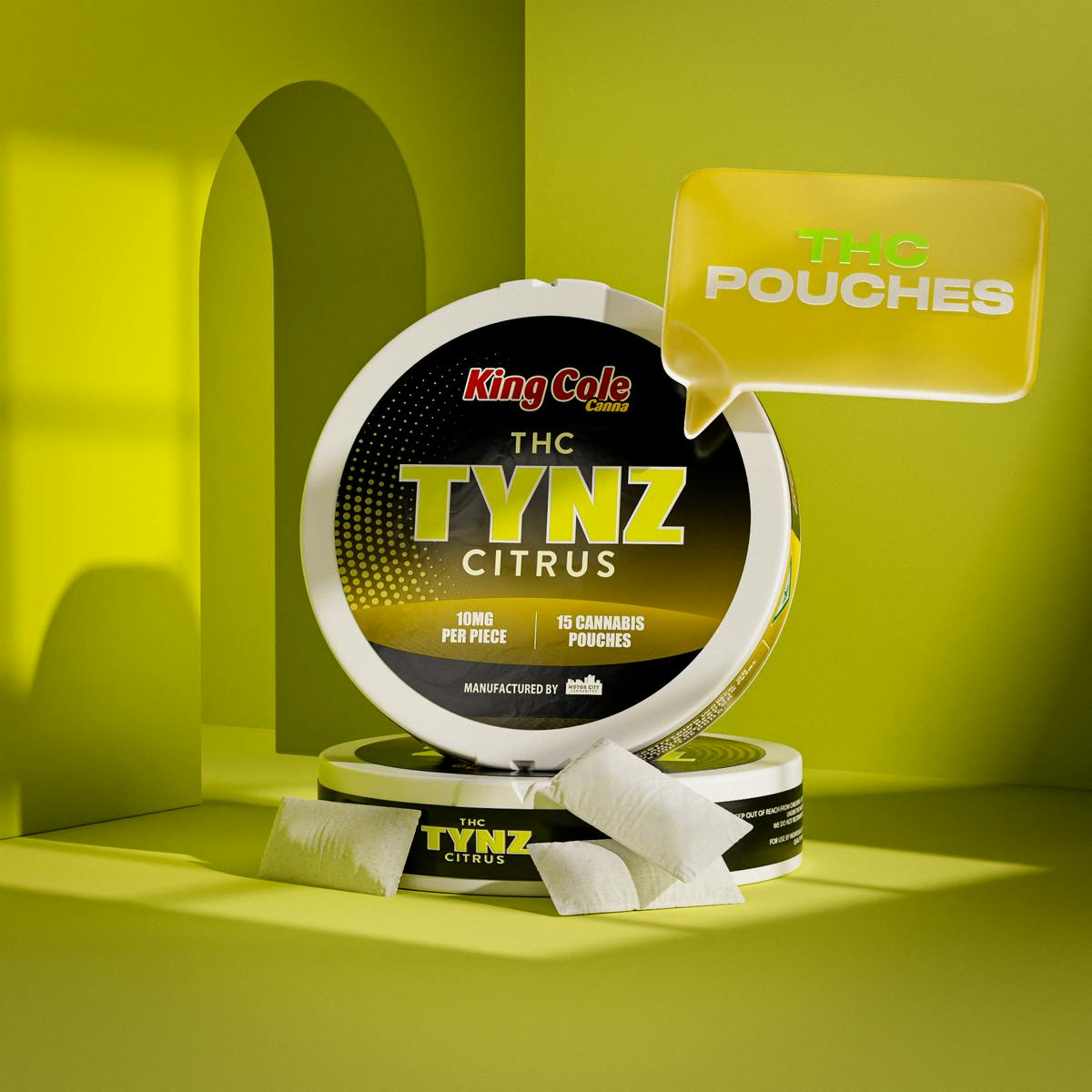 King Cole - King Cole | Tynz | Citrus Pouches 15X10Mg - 1