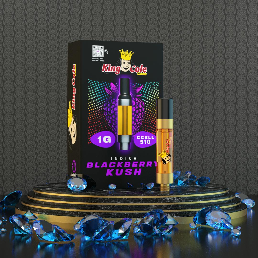 King Cole - King Cole 1G 510 Blackberry Kush - Indica - 1
