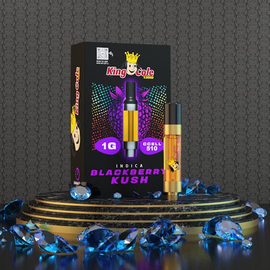 King Cole - King Cole 1G 510 Blackberry Kush - Indica - 1
