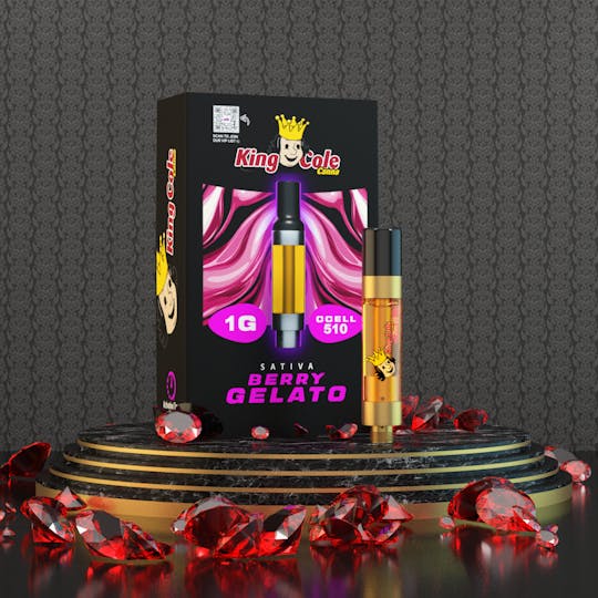 King Cole - King Cole 1G 510 Berry Gelato - Sativa - 1