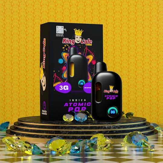 King Cole - King Cole 3G Disposable Atomic Pop - Indica - 1