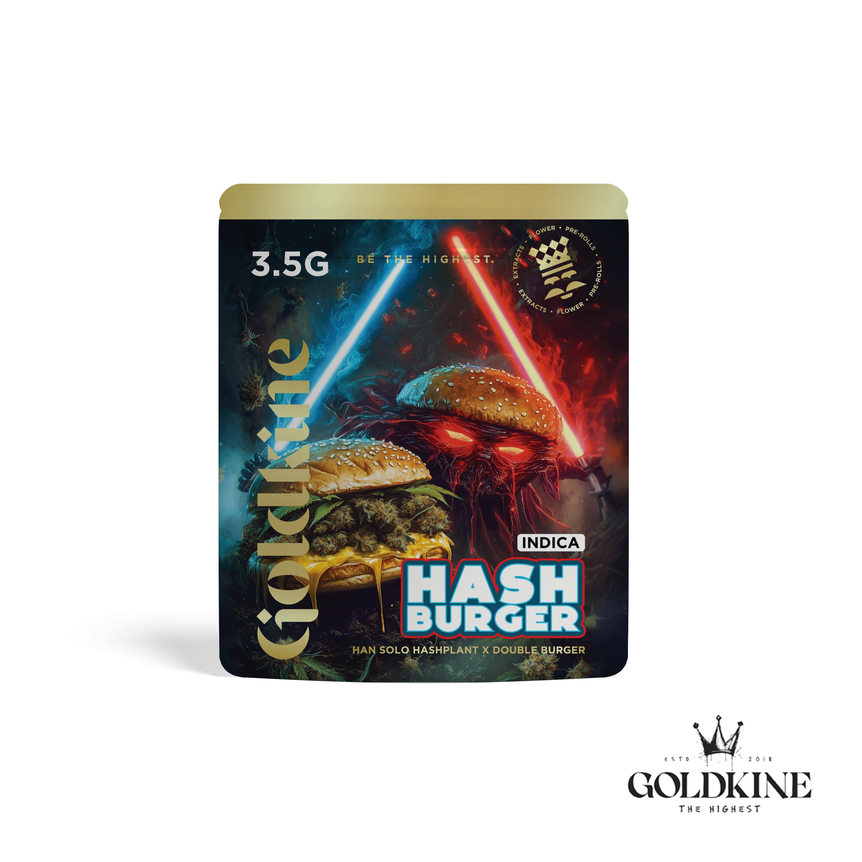 Goldkine - Goldkine Flower 3.5G (Mylar) | Hash Burger - 1