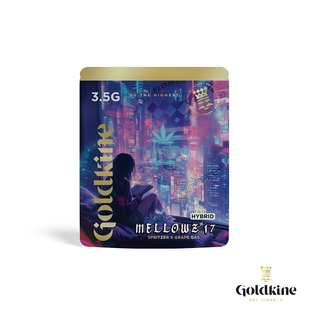 Goldkine - Goldkine Flower 3.5G (Mylar) | Mellowz #17 - 1