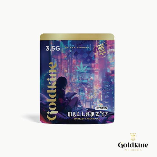 Goldkine - Goldkine Flower 3.5G (Mylar) | Mellowz #17 - 1