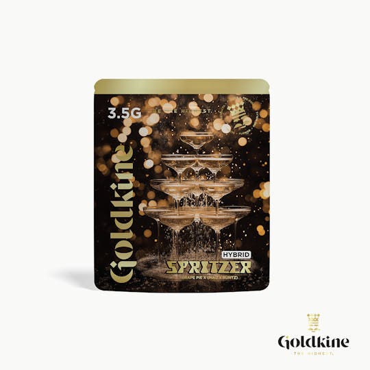 Goldkine - Goldkine Flower 3.5G (Mylar) | Spritzer - 1