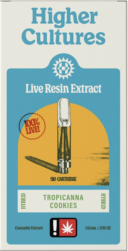 Higher Cultures - Higher Cultures | Tropicanna Cookies | Cartridge | 1G - 1