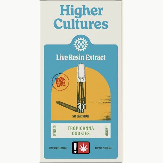 Higher Cultures - Higher Cultures | Tropicanna Cookies | Cartridge | 1G - 1