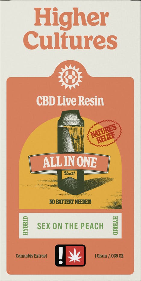 Higher Cultures - Higher Cultures | Sex on the peach | Cartridge | 1G - 1