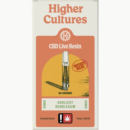Higher Cultures - Higher Cultures | Garlic Buttergum | Cartridge | 1G - 1