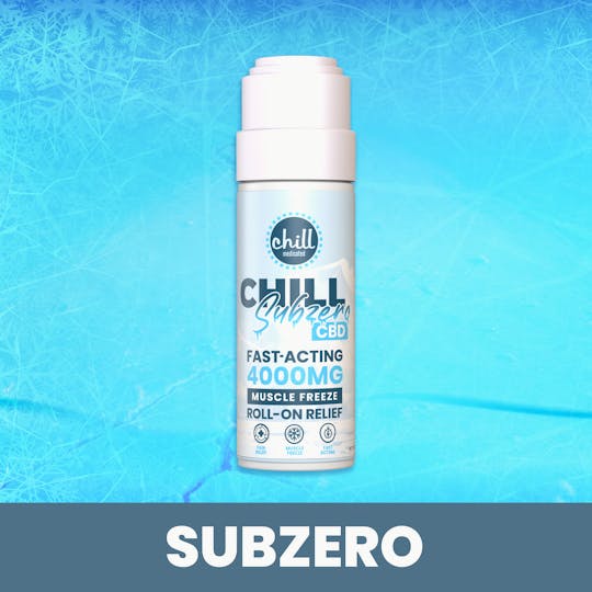 Chill Medicated - SubZero Muscle Freeze CBD Roll-On | 4000mg I Chill Medicated - 1