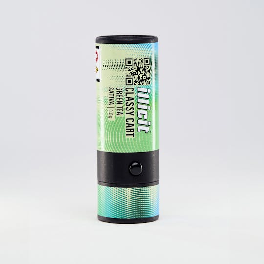 ILLICIT - Green Tea 0.5g Disposable Classy Cart - 1