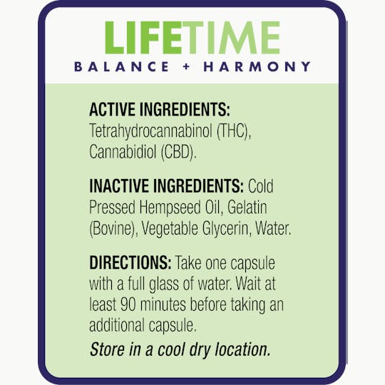 Life Is Chill - Chill Pill | LIFETIME 1:1 10x20mg | 100mg CBD:100mg THC - 1
