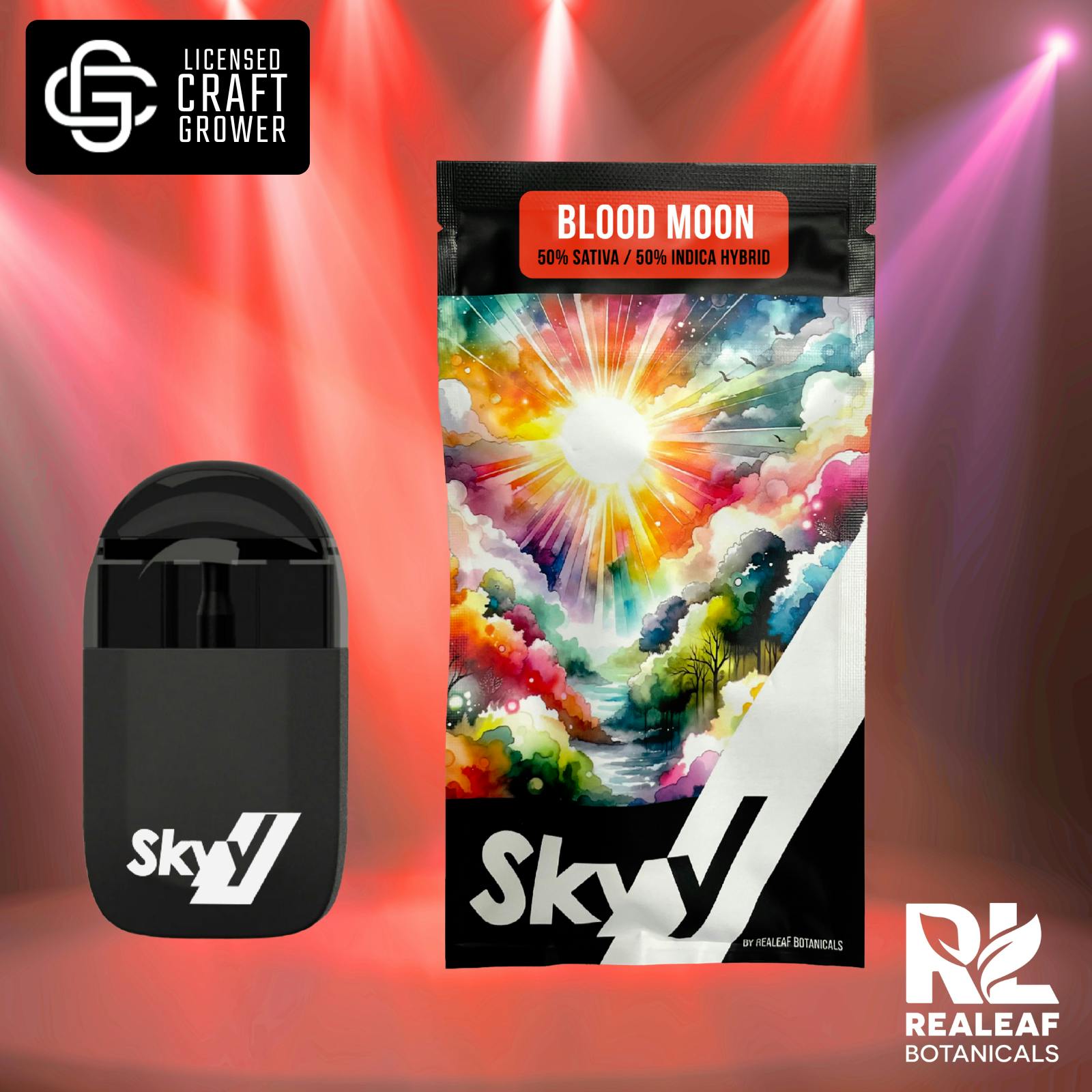 Realeaf Botanicals - Blood Moon Disposable Pen 2.5g - 1