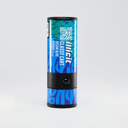 ILLICIT - Ocean Blue 0.5g Disposable Classy Cart - 1