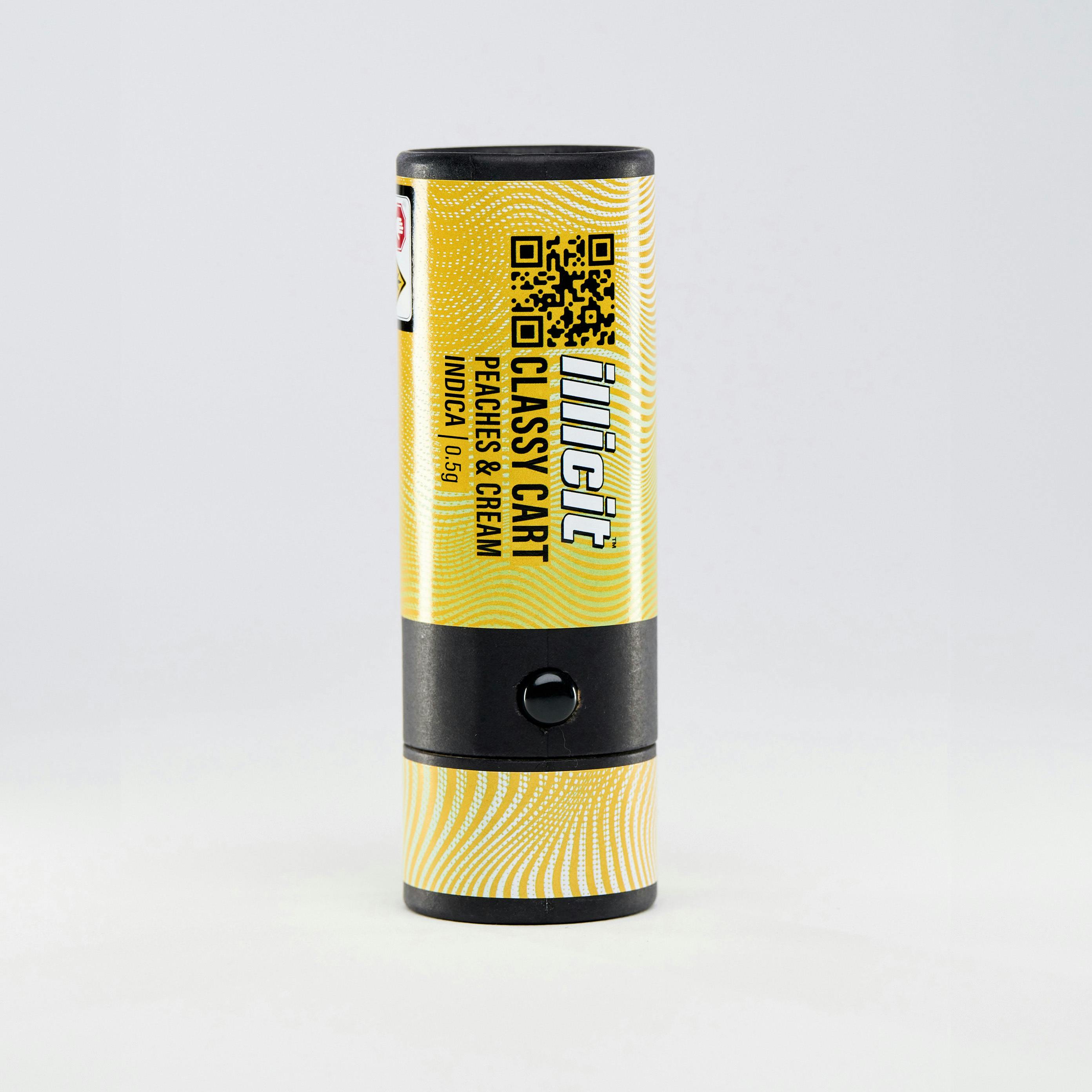 ILLICIT - Peaches & Cream 0.5g Disposable Classy Cart - 1