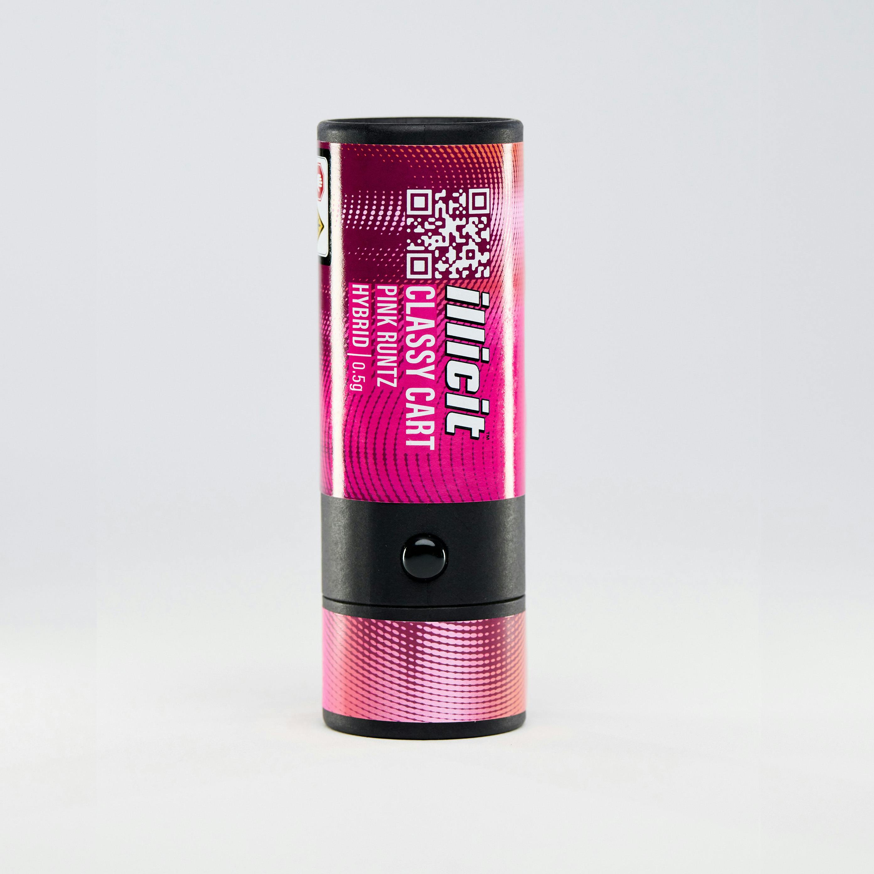 ILLICIT - Pink Runtz 0.5g Disposable Classy Cart - 1