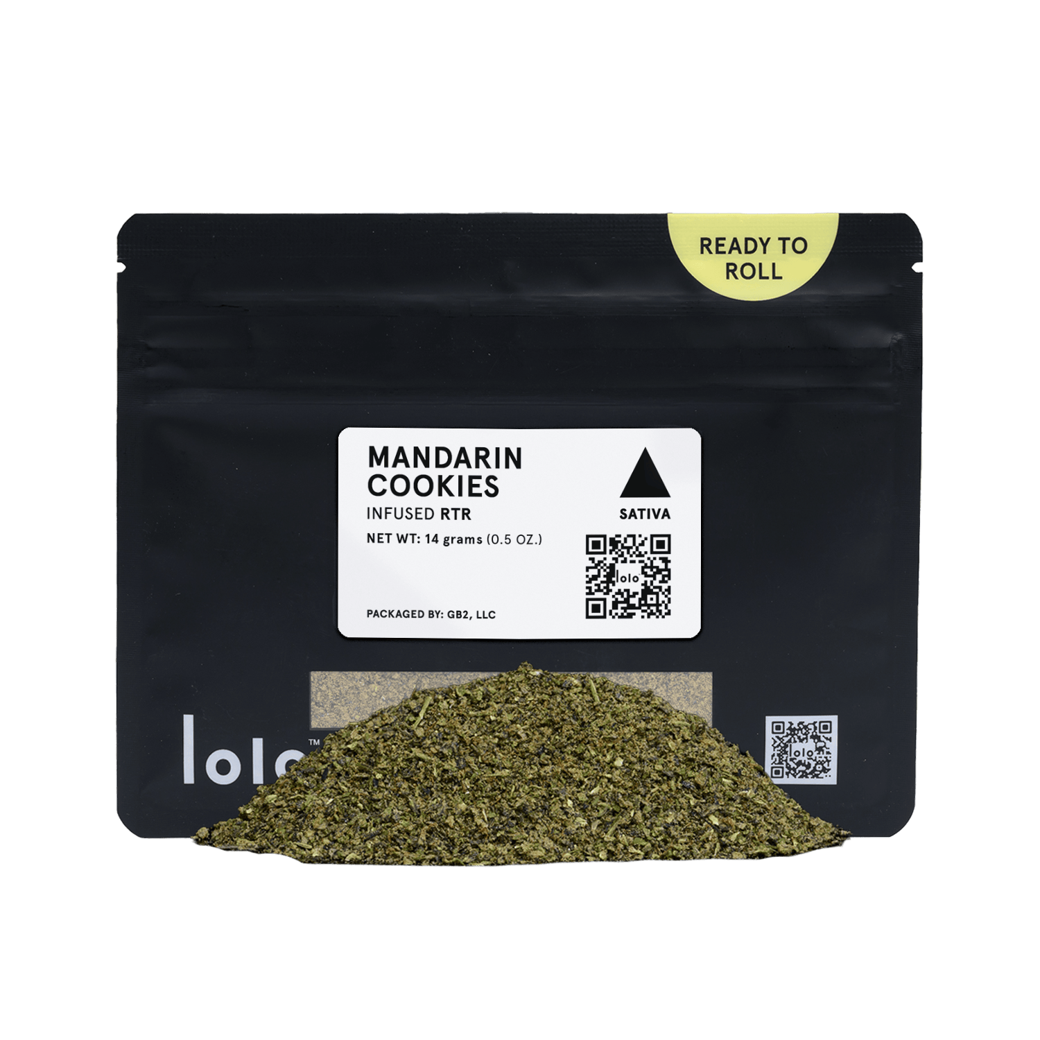 lolo - lolo | Mandarin Cookies | Indoor Kief Infused Ready To Roll | 14g - 1