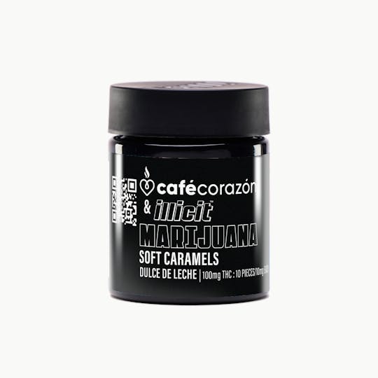 ILLICIT - Café Corazón Dulce De Leche Soft Caramels 100mg - 1