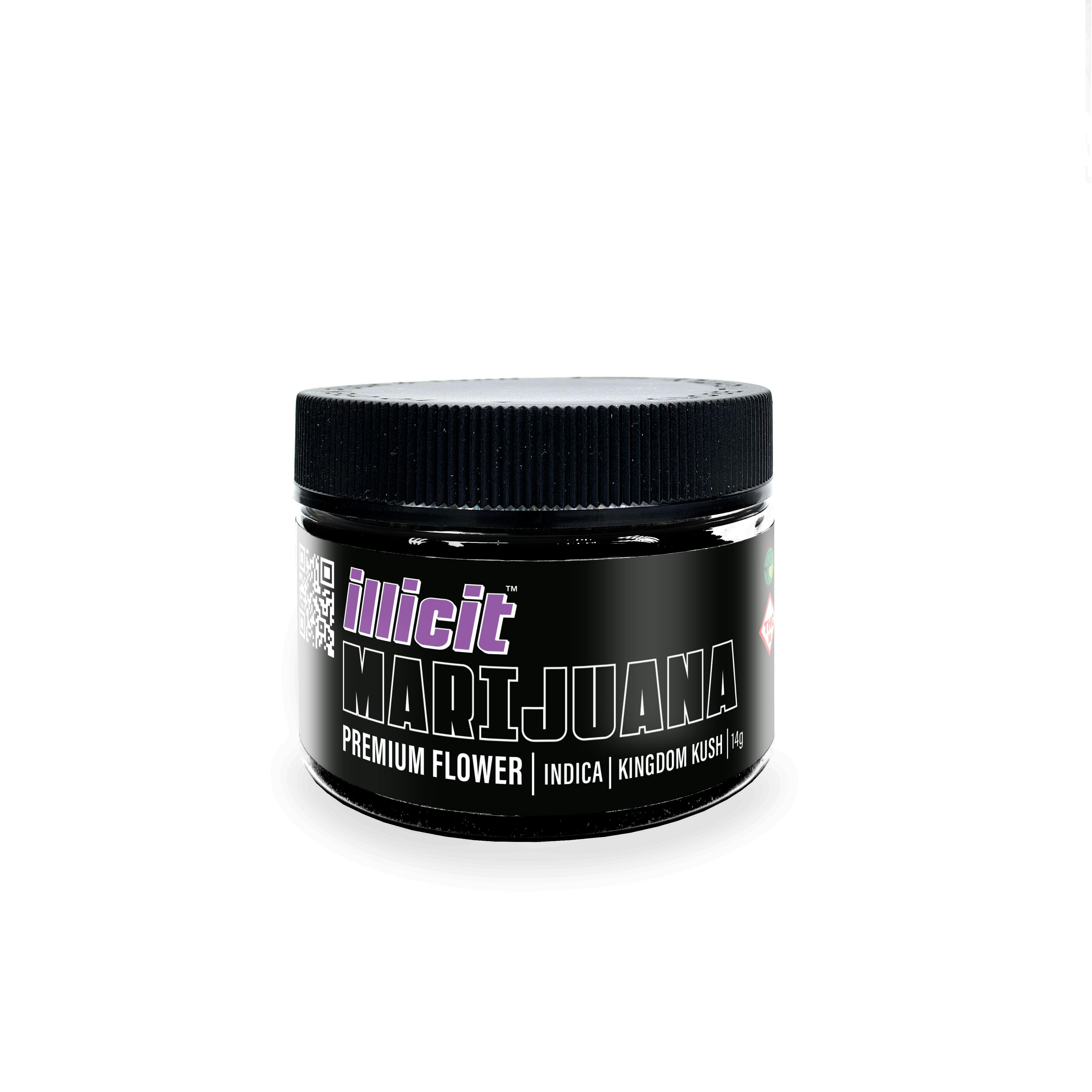 ILLICIT - Kingdom Kush 14g Flower - 1