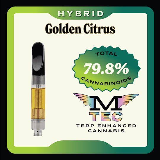 Mule Extracts - 1g Cart Golden Citrus 79.8% (Hybrid) - 1