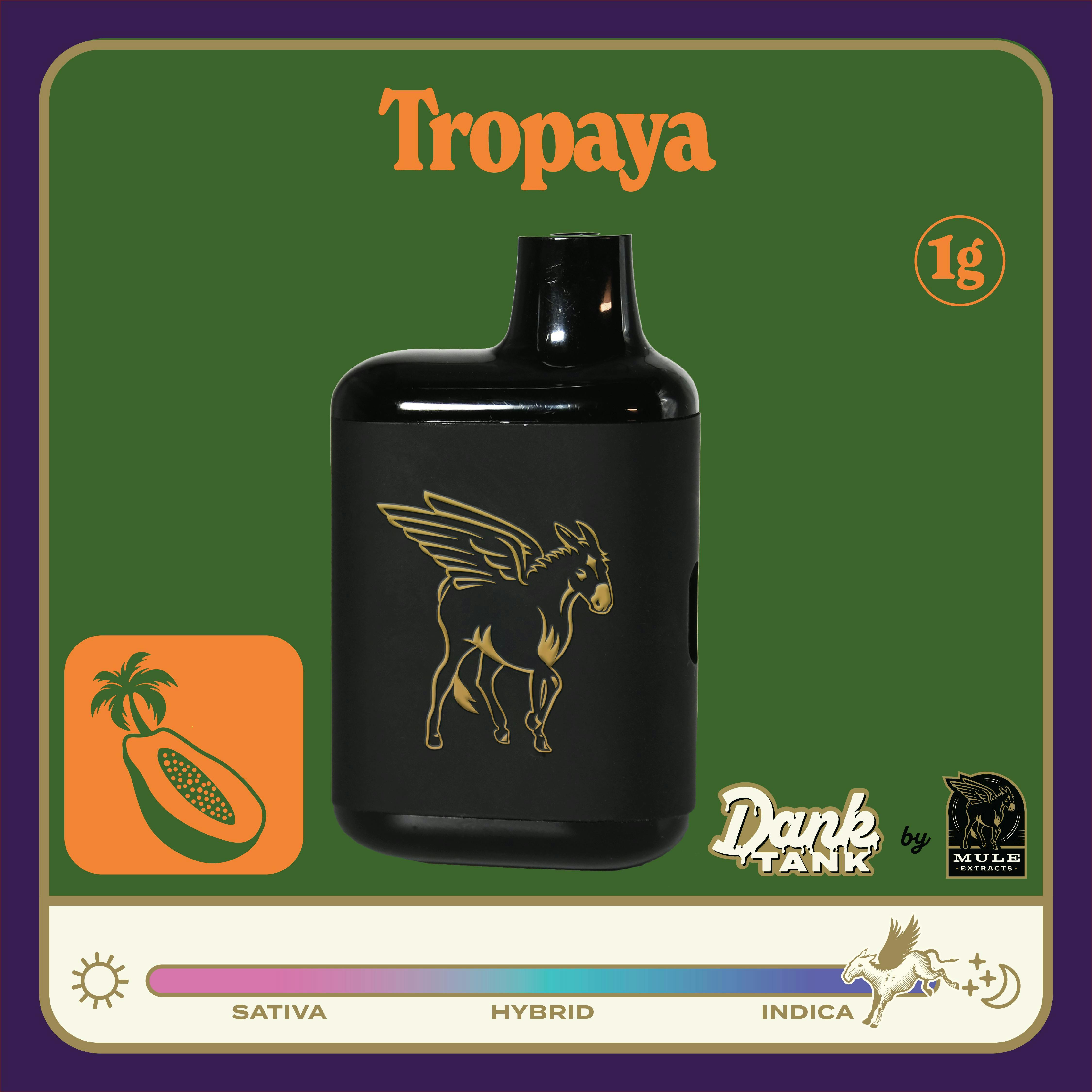 Mule Extracts - Mule Extracts | Tropaya | Dank Tank LR Disposable | 1g - 1