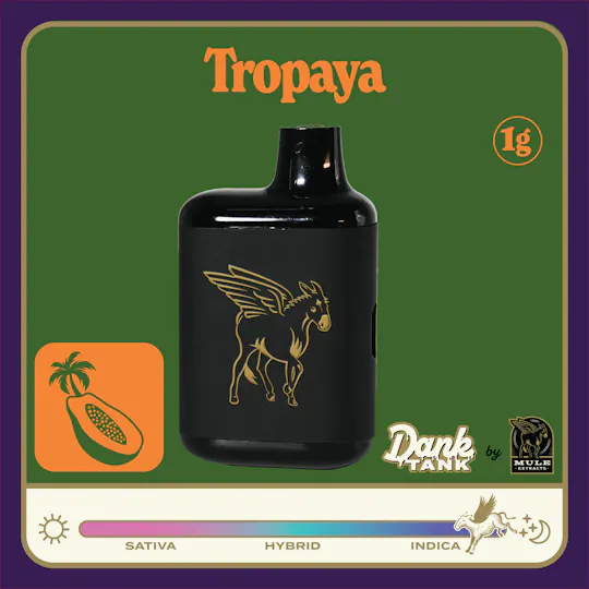 Mule Extracts - Mule Extracts | Tropaya | Dank Tank LR Disposable | 1g - 1